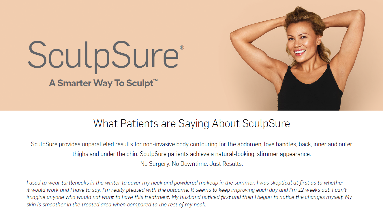 Sculpsure-Body Contouring-Permanent Fat Loss-Conroe Family Doctor a Smarter Way