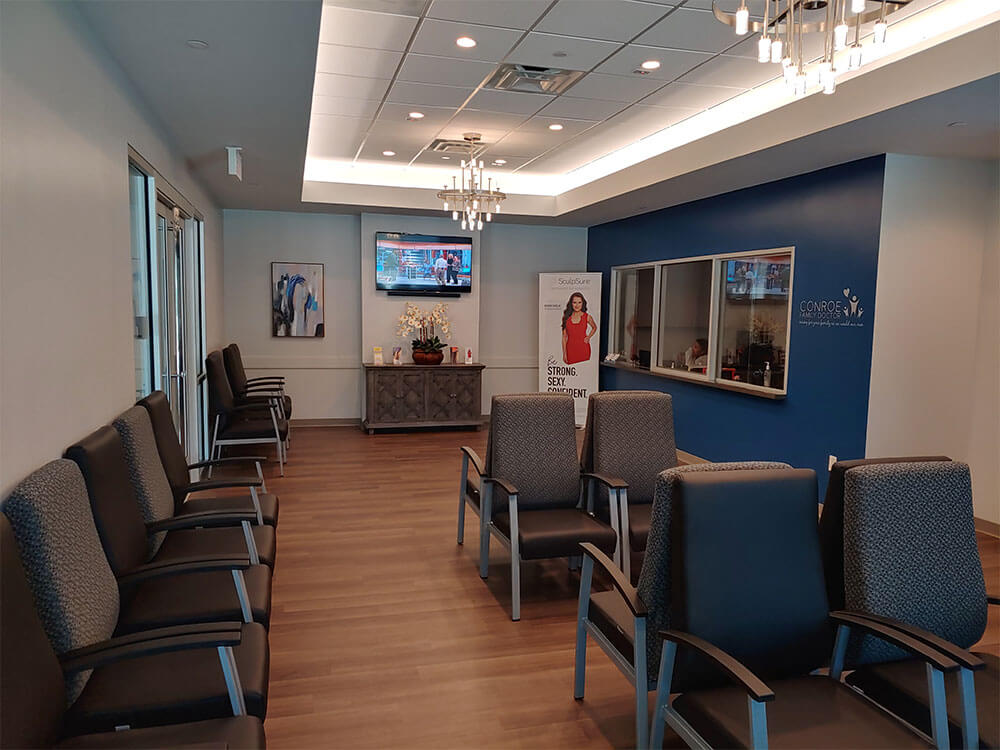 Conroe Family Doctor - Modern Clinic Interior with Compassionate Staff.